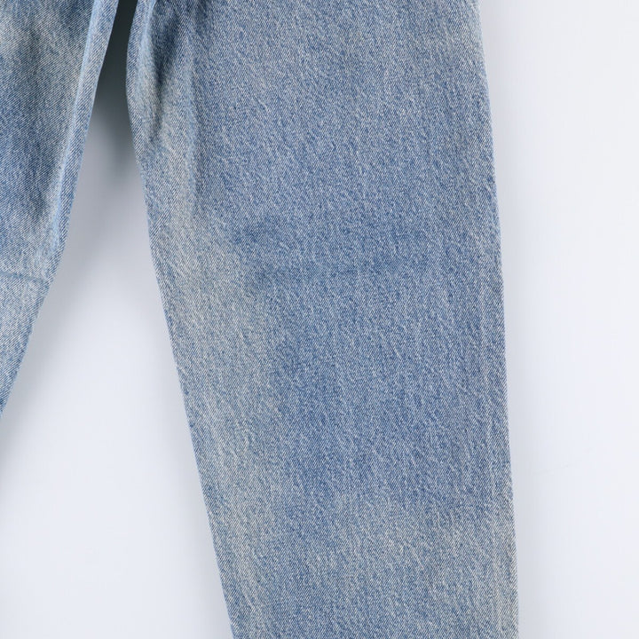 90'S Levi's 550 Student Tapered Denim Pants, Women's Size L (W29), Vintage Orange Tab cotton blue type Vintage Second Hand