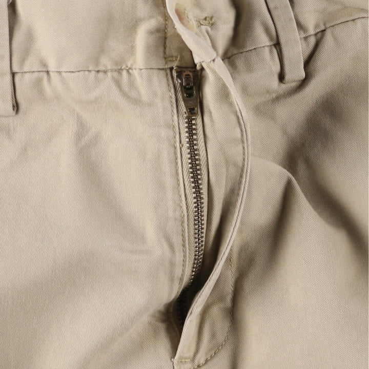 Ralph Lauren POLO RALPH LAUREN STRETCH CLASSIC FIT Chino Shorts, Men's, Size W30 cotton Beige type Vintage Second Hand