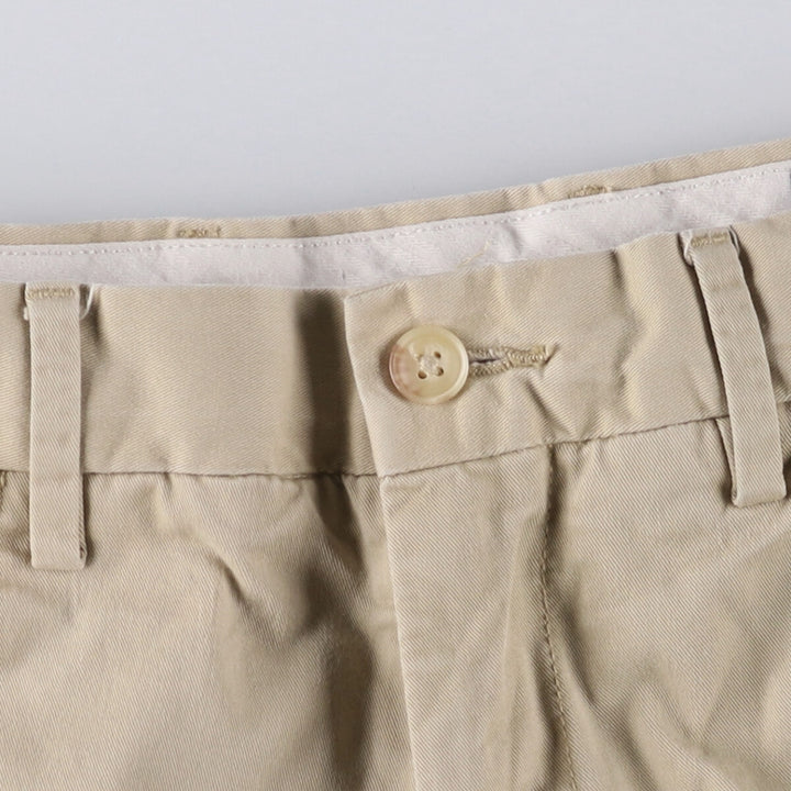 Ralph Lauren POLO RALPH LAUREN STRETCH CLASSIC FIT Chino Shorts, Men's, Size W30 cotton Beige type Vintage Second Hand