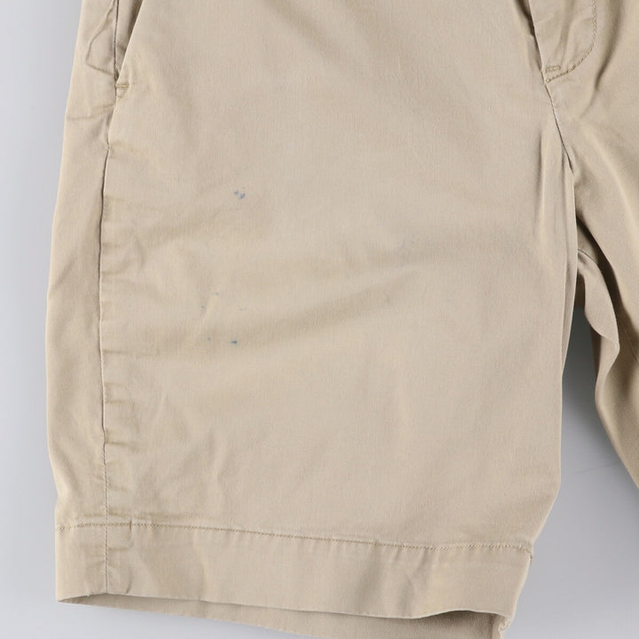 Ralph Lauren POLO RALPH LAUREN STRETCH CLASSIC FIT Chino Shorts, Men's, Size W30 cotton Beige type Vintage Second Hand
