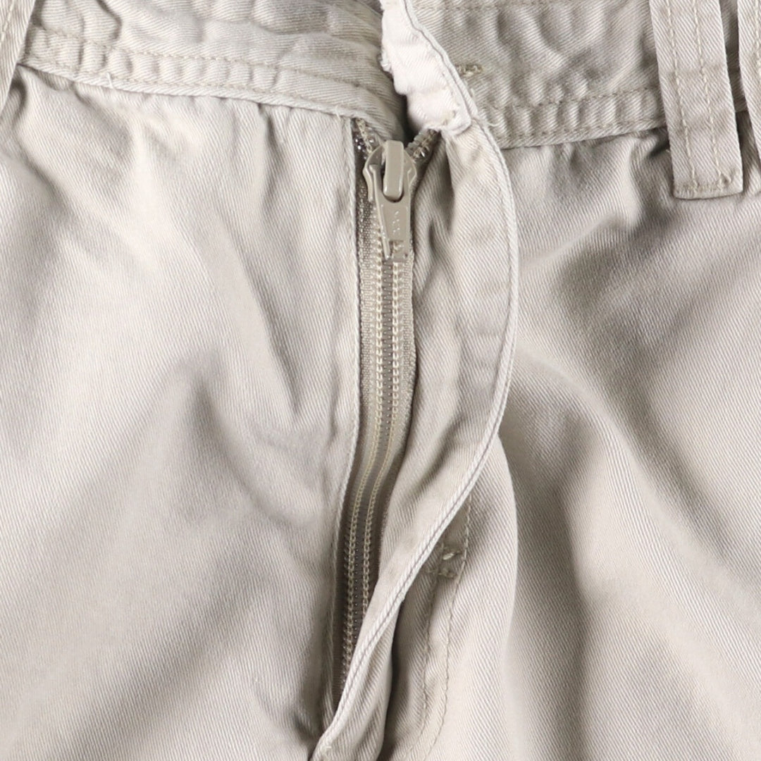 Eddie Bauer cargo shorts, women's size L (w29) cotton gray type Vintage Second Hand