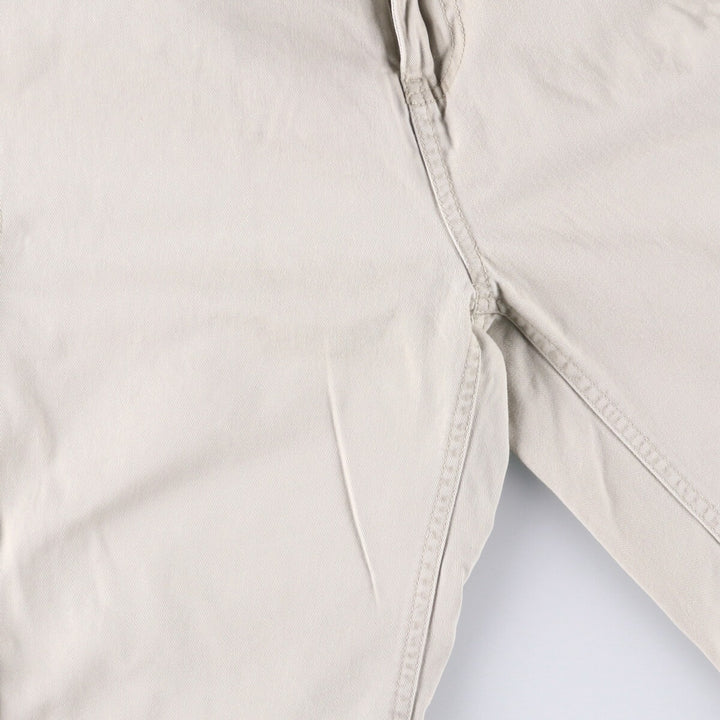 Eddie Bauer cargo shorts, women's size L (w29) cotton gray type Vintage Second Hand