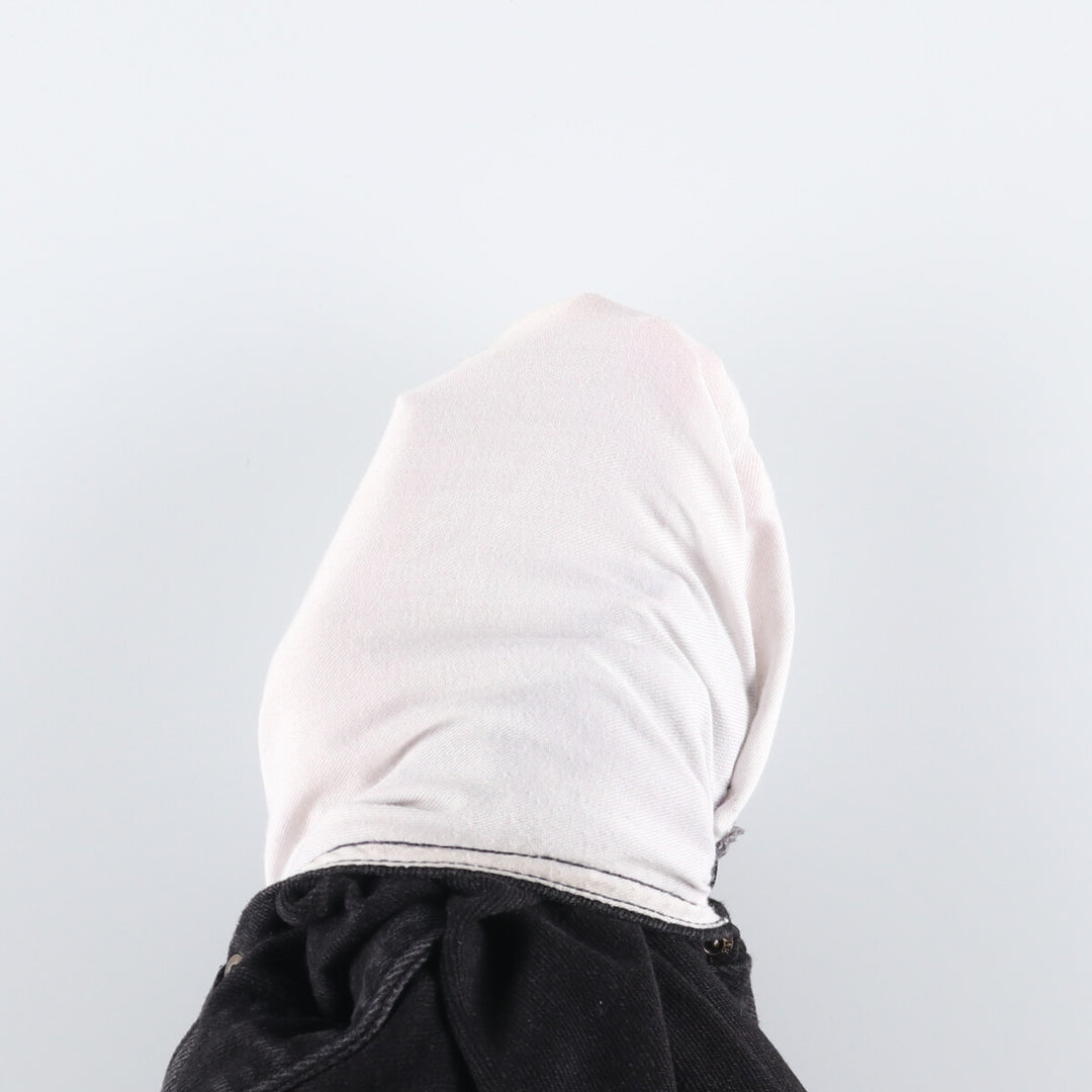 90'S Eddie Bauer Denim Classic Fit Black Denim Shorts, Made in USA, Women's Size L (W29) cotton black type Vintage Second Hand