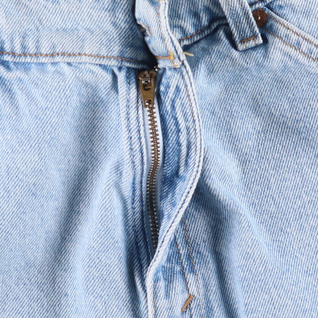 90'S Levi's 950 Relaxed Fit Denim Shorts with Orange Tab, Women's Size XL (W32), Vintage cotton Blue type light blue Vintage Second Hand