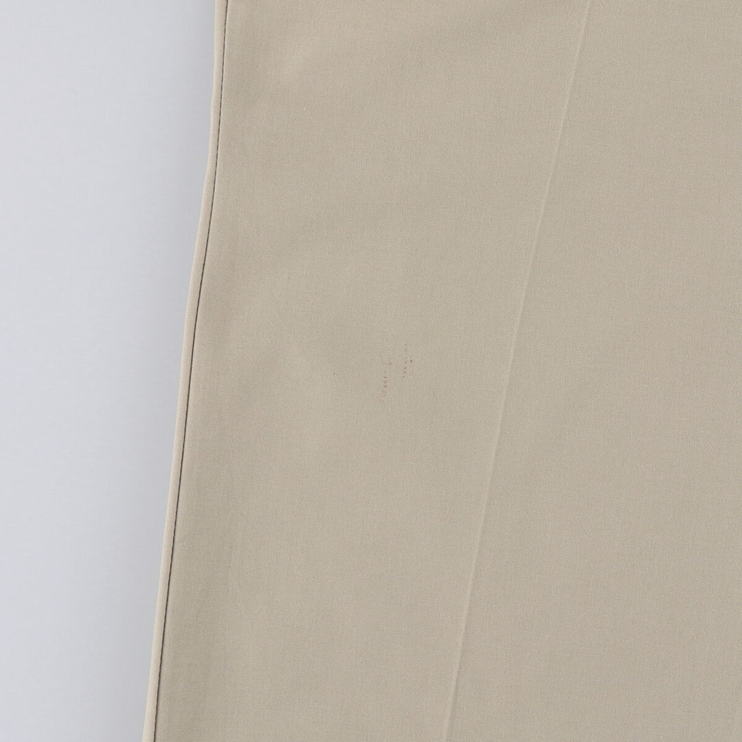 90'S Dickies Work Pants Made in USA Men's W34 Vintage polyester Beige type Vintage Second Hand