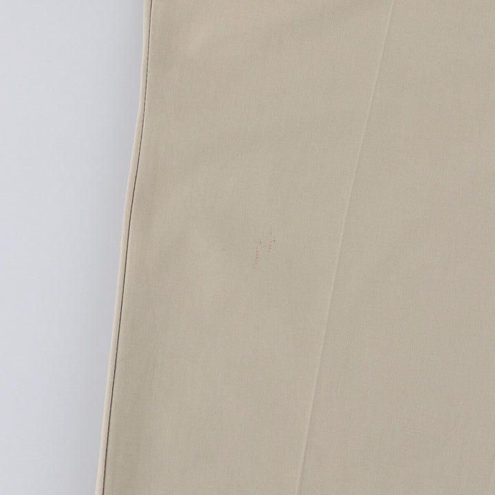 90'S Dickies Work Pants Made in USA Men's W34 Vintage polyester Beige type Vintage Second Hand
