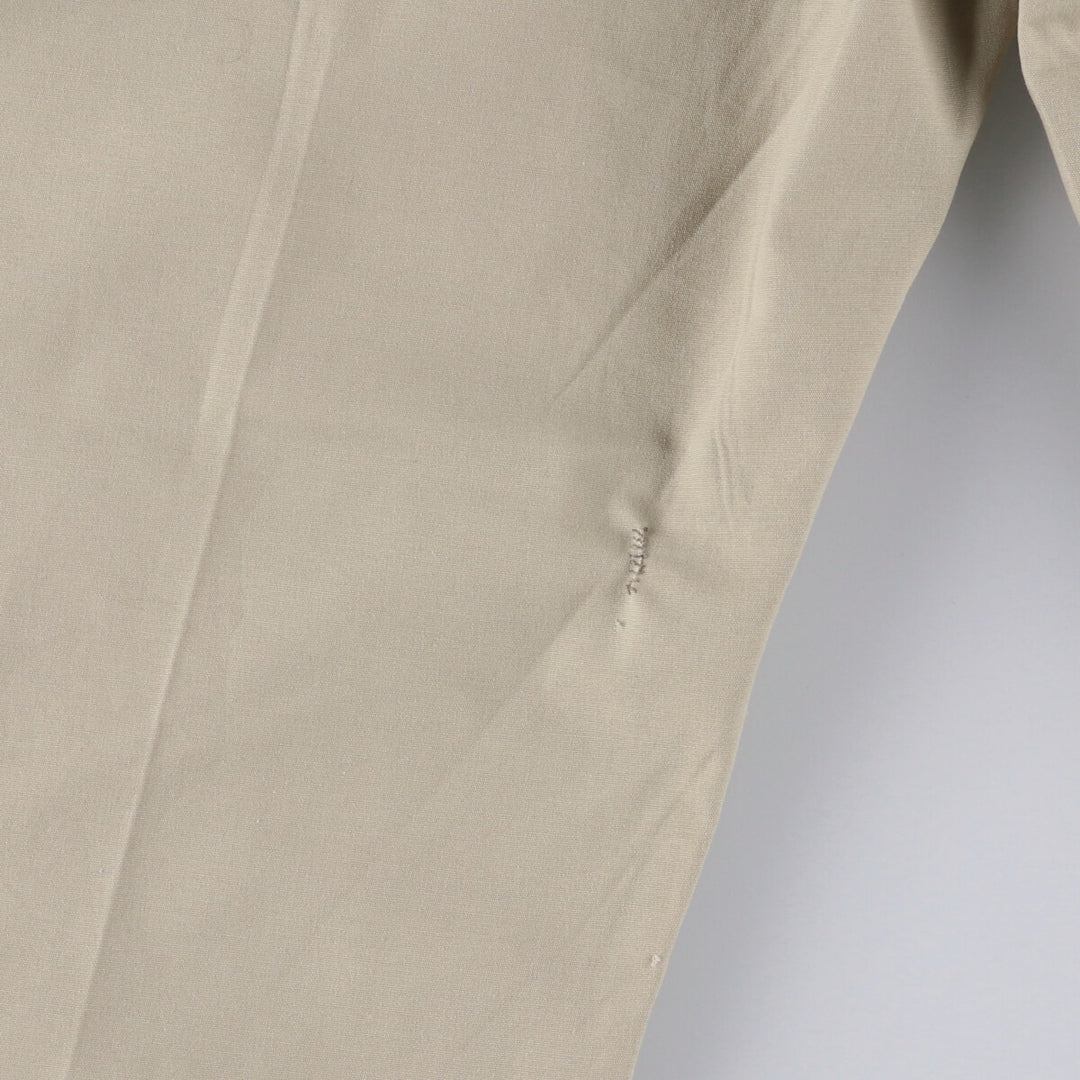 90'S Dickies Work Pants Made in USA Men's W34 Vintage polyester Beige type Vintage Second Hand