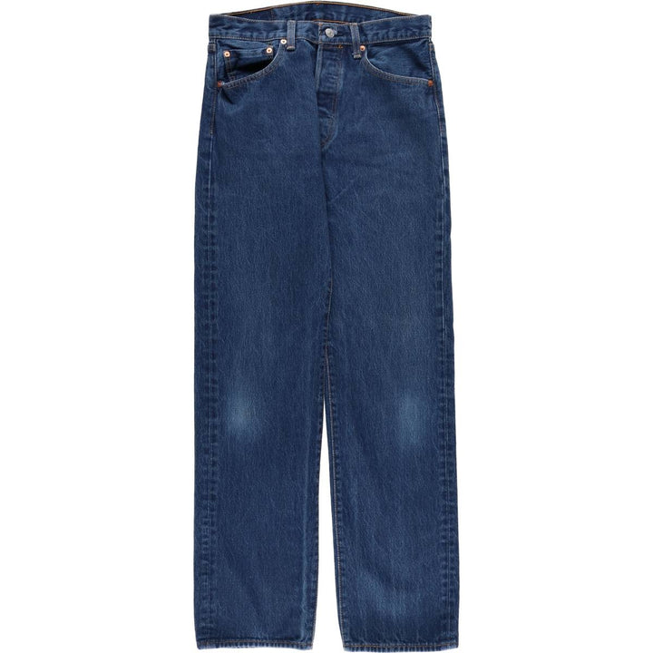 Levi's 501 straight denim pants for men, equivalent to w31 cotton blue type Vintage Second Hand