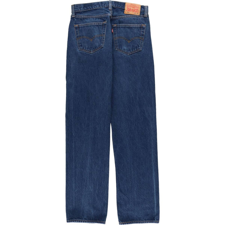 Levi's 501 straight denim pants for men, equivalent to w31 cotton blue type Vintage Second Hand