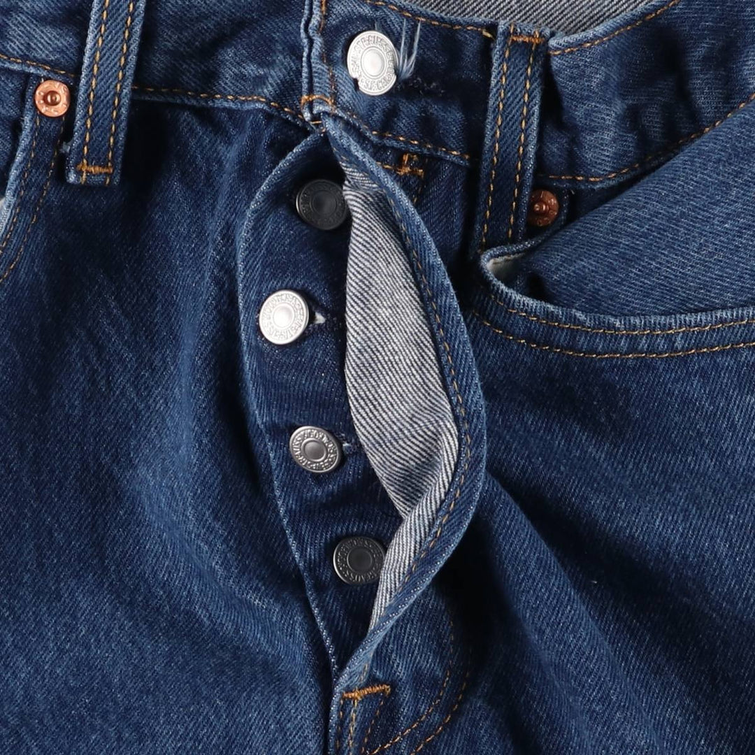 Levi's 501 straight denim pants for men, equivalent to w31 cotton blue type Vintage Second Hand