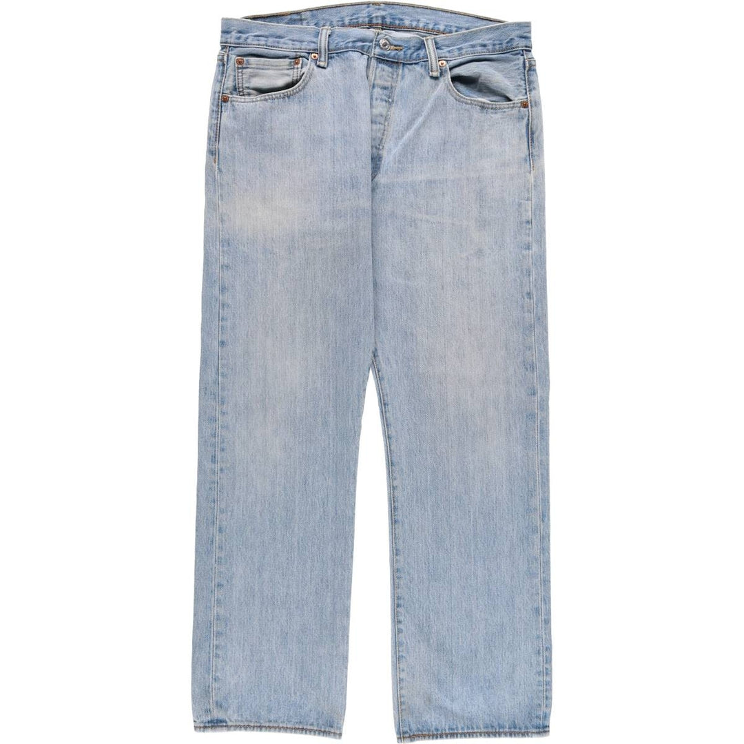 Levi's 501 straight denim pants for men, size W34 cotton blue type Vintage Second Hand