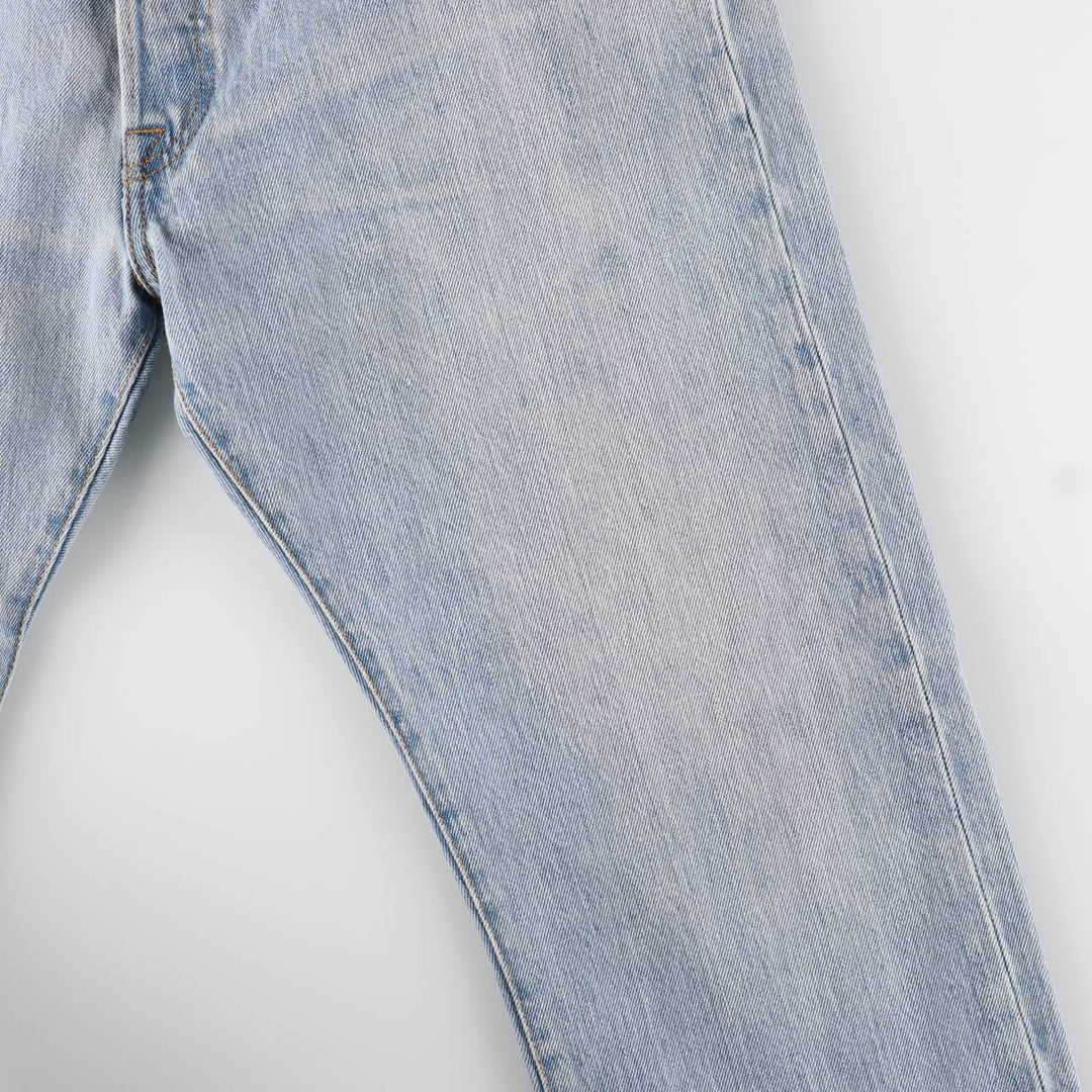 Levi's 501 straight denim pants for men, size W34 cotton blue type Vintage Second Hand