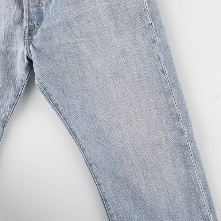 Levi's 501 straight denim pants for men, size W34 cotton blue type Vintage Second Hand