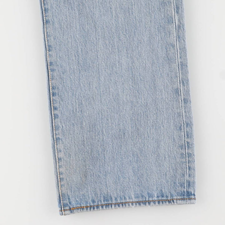 Levi's 501 straight denim pants for men, size W34 cotton blue type Vintage Second Hand