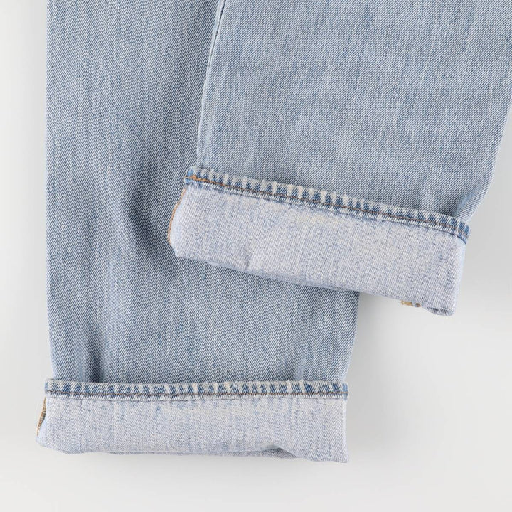 Levi's 501 straight denim pants for men, size W34 cotton blue type Vintage Second Hand
