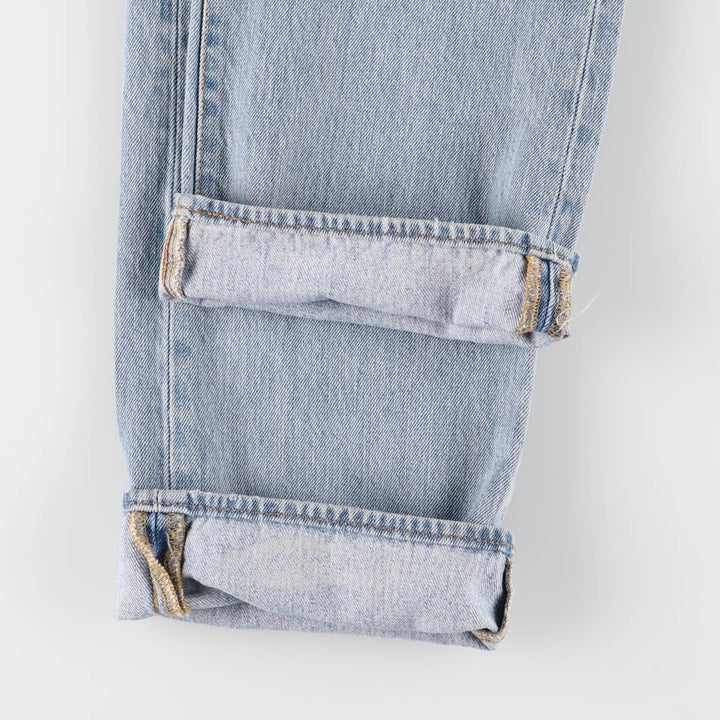 Levi's 501 straight denim pants for men, size W34 cotton blue type Vintage Second Hand
