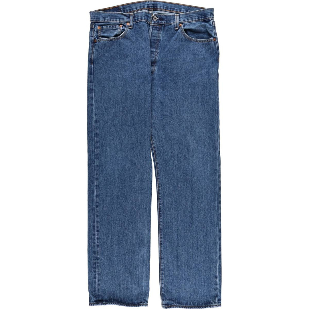 Levi's 501 straight denim pants for men, size W37 cotton blue type Vintage Second Hand
