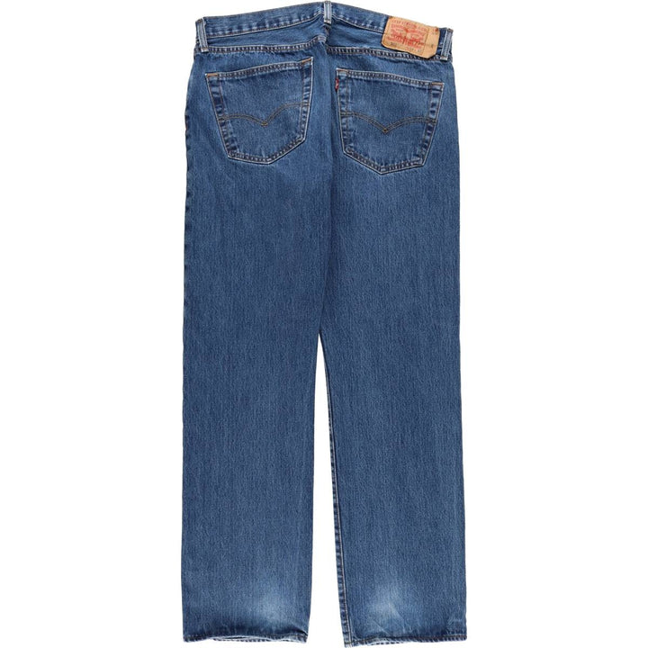 Levi's 501 straight denim pants for men, size W37 cotton blue type Vintage Second Hand
