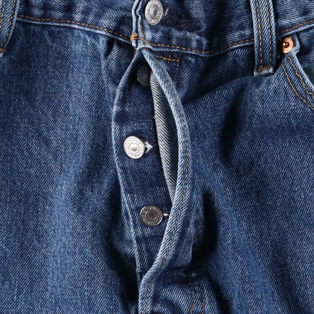 Levi's 501 straight denim pants for men, size W37 cotton blue type Vintage Second Hand
