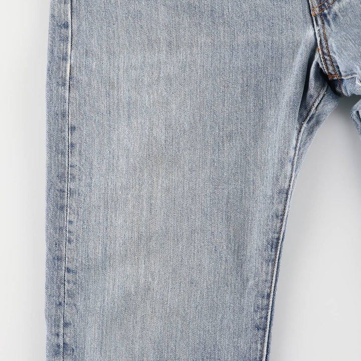 Levi's 501 straight denim pants for men, size W34 cotton blue type Vintage Second Hand