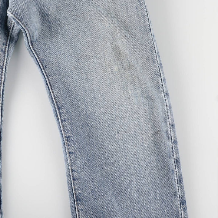 Levi's 501 straight denim pants for men, size W34 cotton blue type Vintage Second Hand