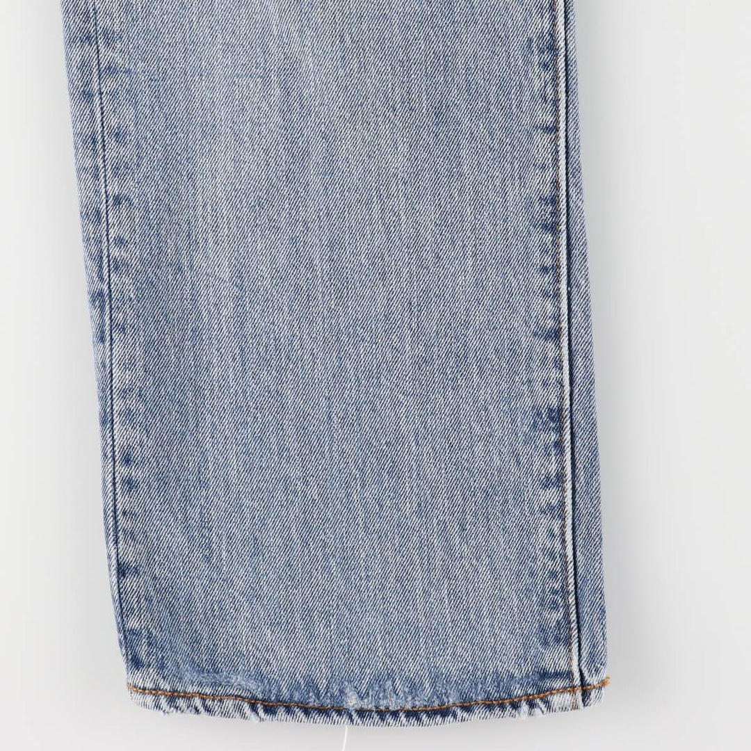 Levi's 501 straight denim pants for men, size W34 cotton blue type Vintage Second Hand