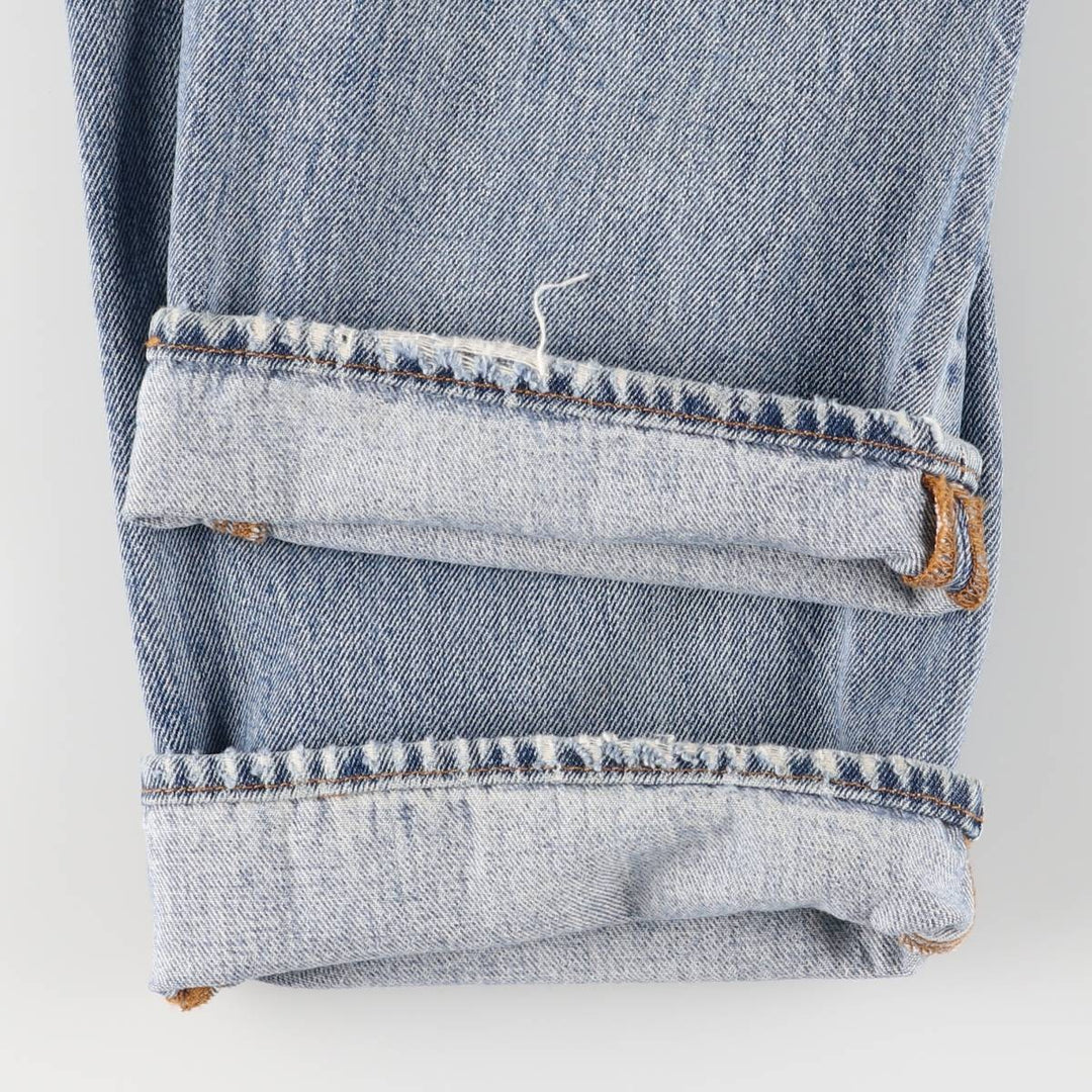 Levi's 501 straight denim pants for men, size W34 cotton blue type Vintage Second Hand
