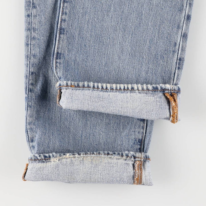 Levi's 501 straight denim pants for men, size W34 cotton blue type Vintage Second Hand