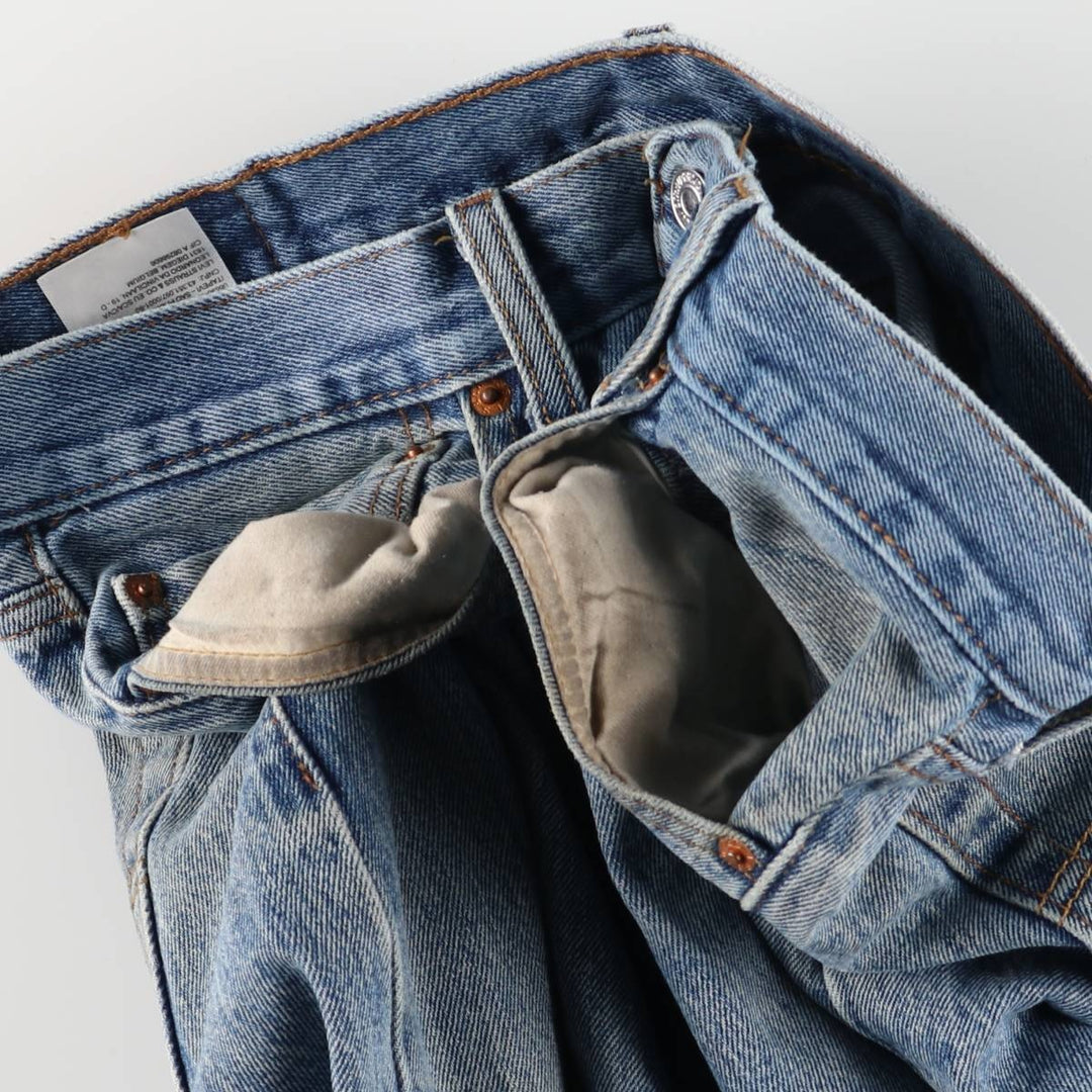 Levi's 501 straight denim pants for men, size W33 cotton blue type Vintage Second Hand