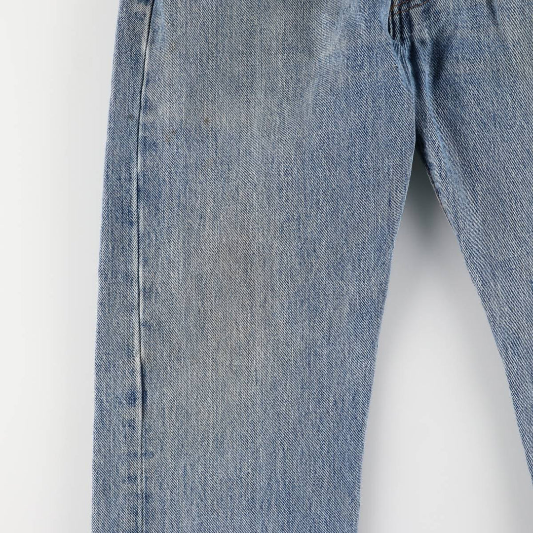 Levi's 501 straight denim pants for men, size W33 cotton blue type Vintage Second Hand