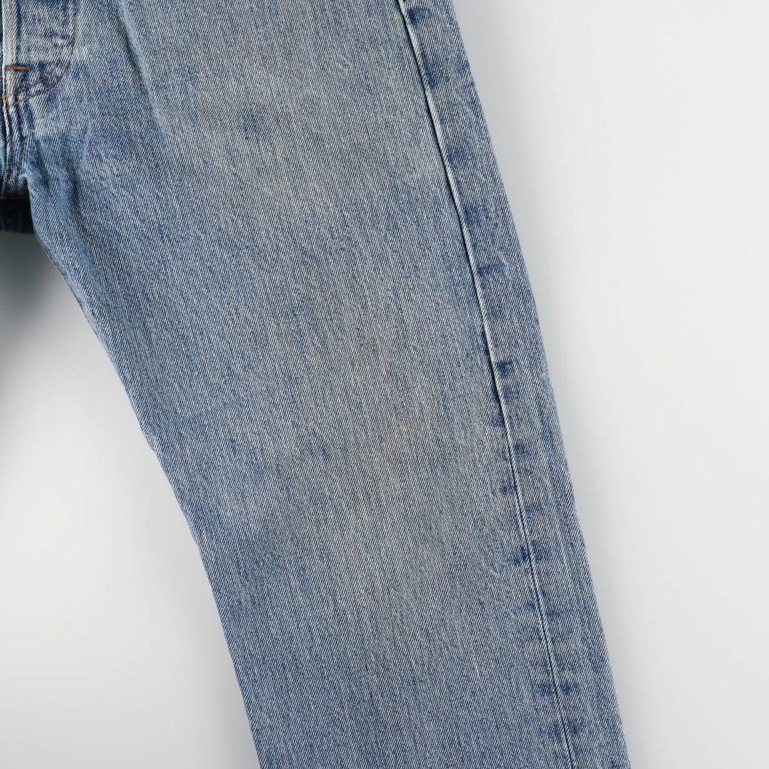 Levi's 501 straight denim pants for men, size W33 cotton blue type Vintage Second Hand