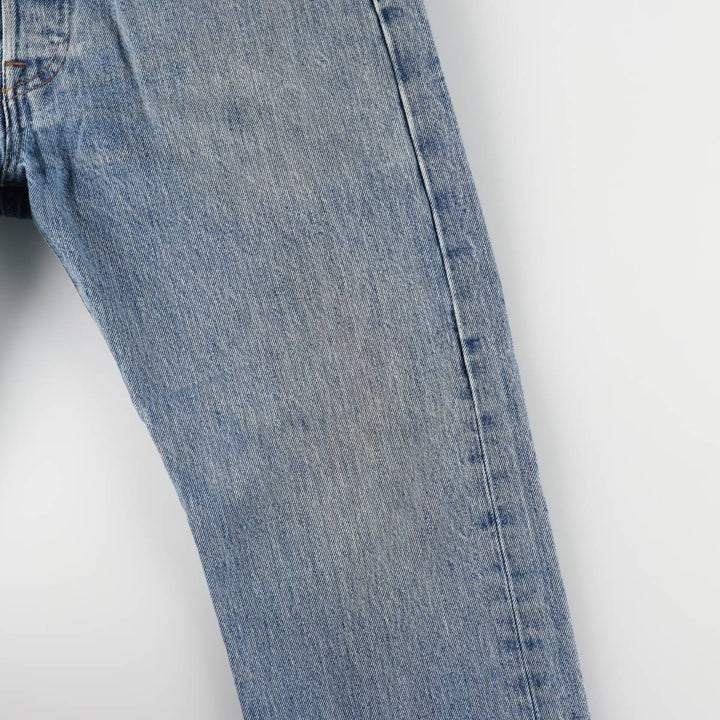 Levi's 501 straight denim pants for men, size W33 cotton blue type Vintage Second Hand