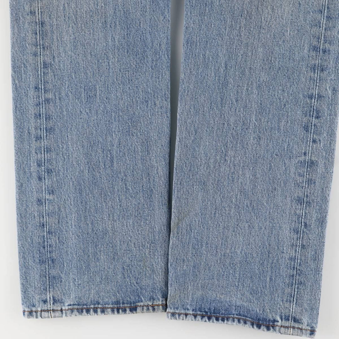 Levi's 501 straight denim pants for men, size W33 cotton blue type Vintage Second Hand