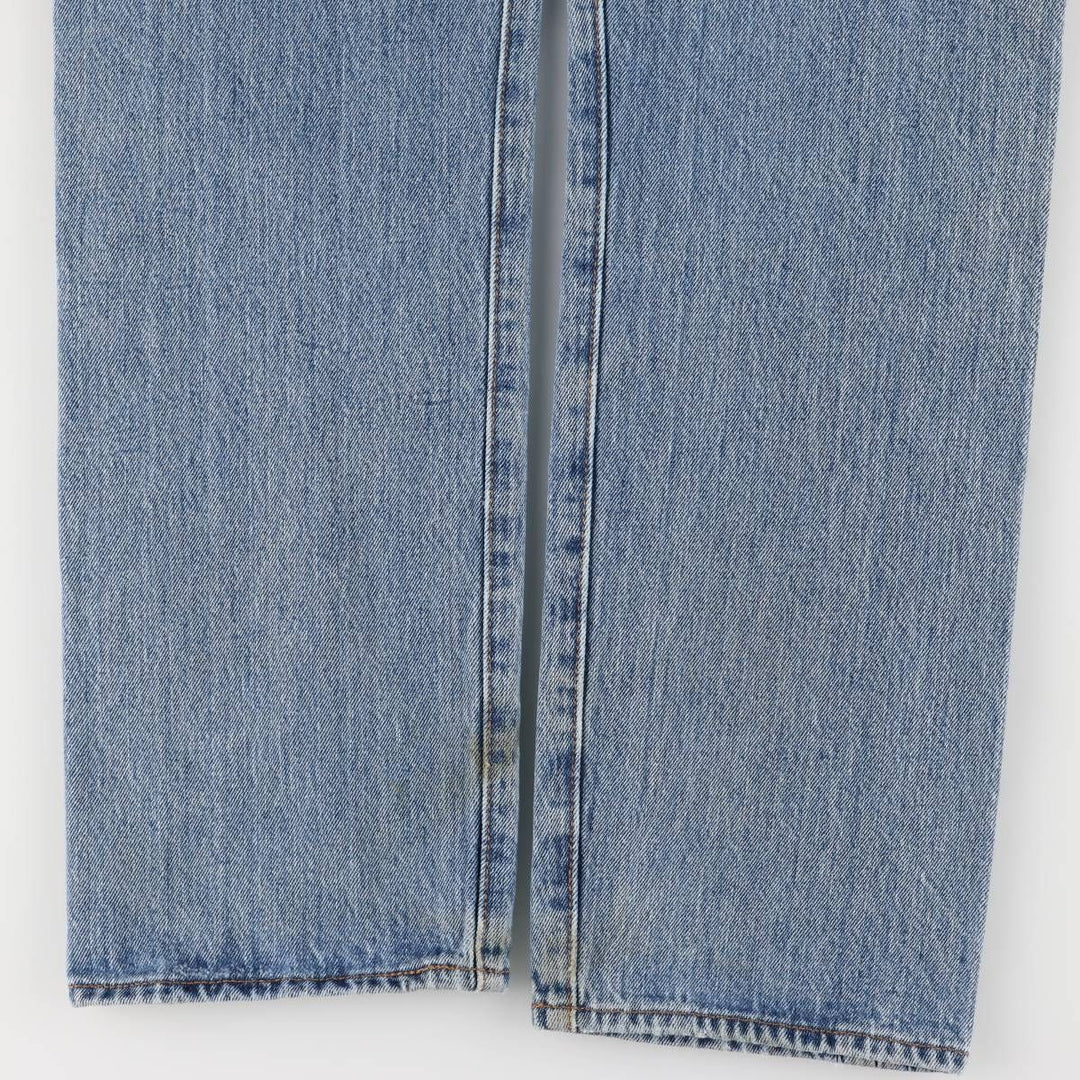 Levi's 501 straight denim pants for men, size W33 cotton blue type Vintage Second Hand