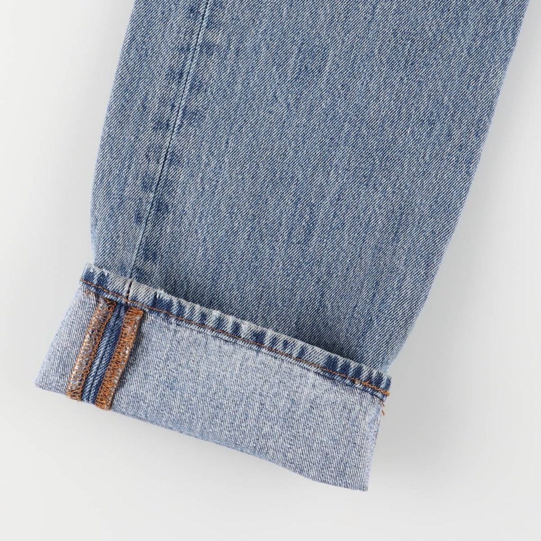 Levi's 501 straight denim pants for men, size W33 cotton blue type Vintage Second Hand