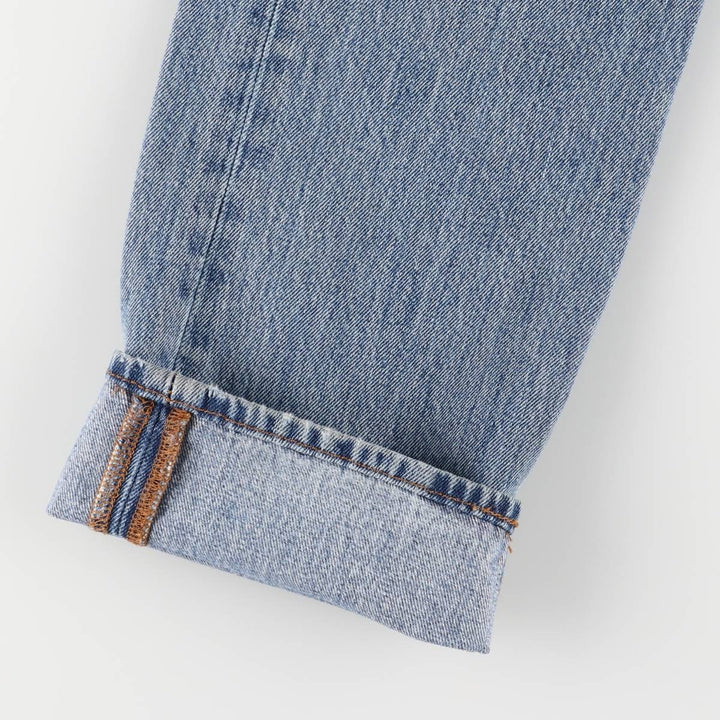 Levi's 501 straight denim pants for men, size W33 cotton blue type Vintage Second Hand
