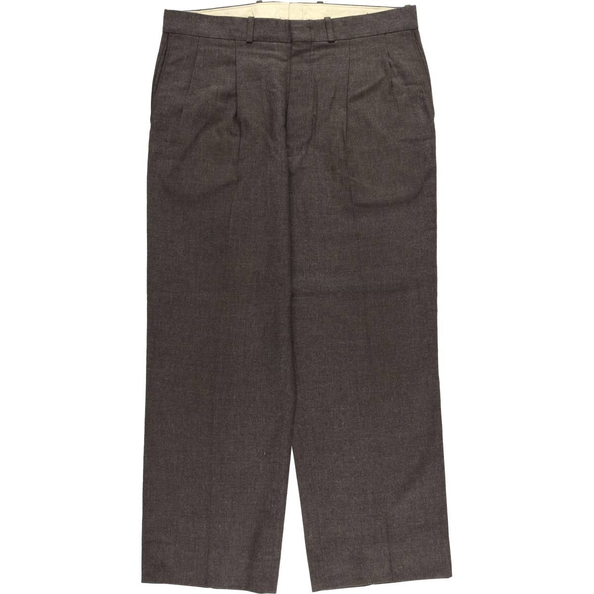 ファーラー FARAH ツータック スラックスパンツ メンズw34相当