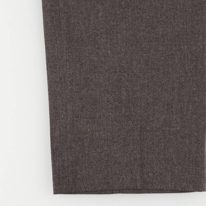 Farah Men's Vintage Two-Pleated Slacks, Size W34 unclear brown type Vintage Second Hand