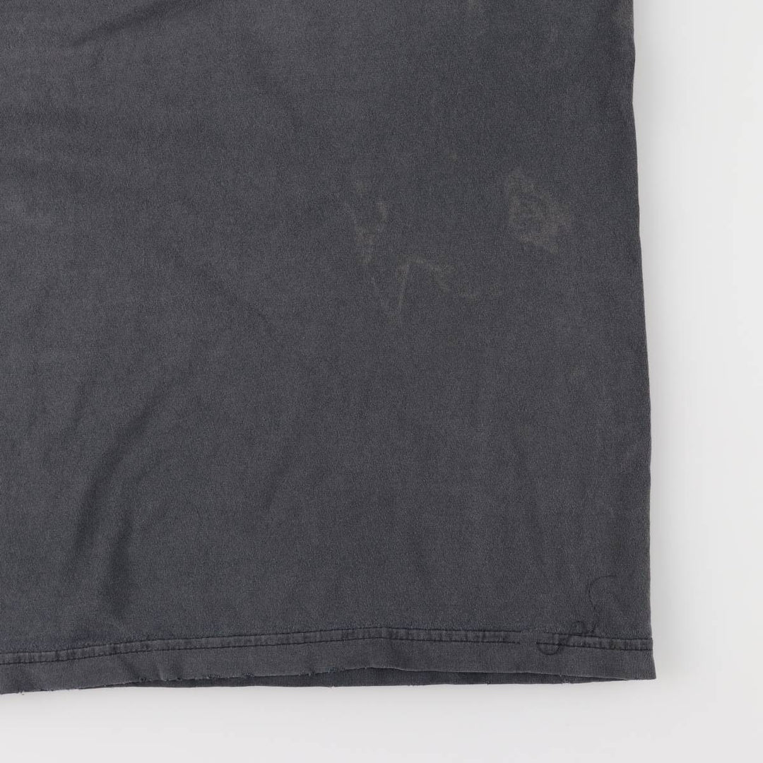 HARD ROCK CAFE Hard Rock Cafe Advertising T-shirt Men's XL size unclear Charcoal Vintage Second Hand
