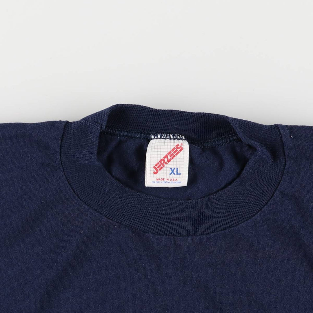 Vintage 80s-90'S Hard Rock Hotel Advertising T-Shirt, Made in USA, Men's XL cotton navy blue type Vintage Second Hand