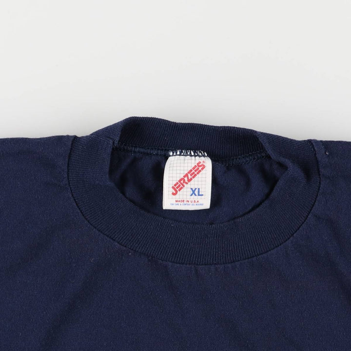 Vintage 80s-90'S Hard Rock Hotel Advertising T-Shirt, Made in USA, Men's XL cotton navy blue type Vintage Second Hand