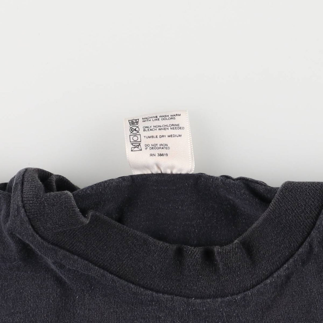 90'S HARD ROCK CAFE Hard Rock Cafe Advertising T-shirt Made in USA Men's L Vintage cotton black type Vintage Second Hand