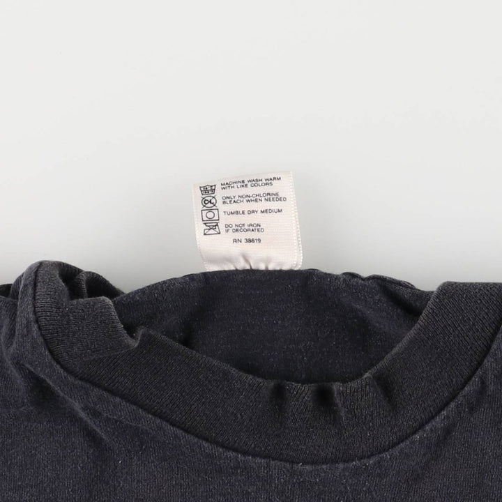 90'S HARD ROCK CAFE Hard Rock Cafe Advertising T-shirt Made in USA Men's L Vintage cotton black type Vintage Second Hand