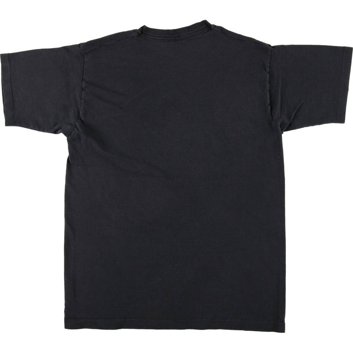 Vintage 90'S Fruit of the Loom Polar Rock Cafe ALASKA advertising T-shirt, Made in USA, Men's Size L cotton black type Vintage Second Hand