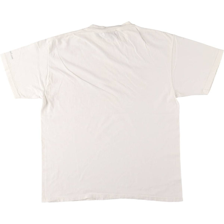 Vintage 90'S Oneita Intel Advertising T-Shirt, Men's XL cotton white type Vintage Second Hand
