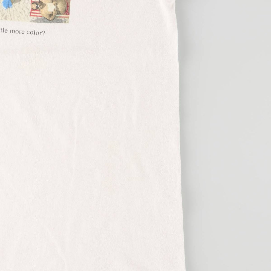 Vintage 90'S Oneita Intel Advertising T-Shirt, Men's XL cotton white type Vintage Second Hand