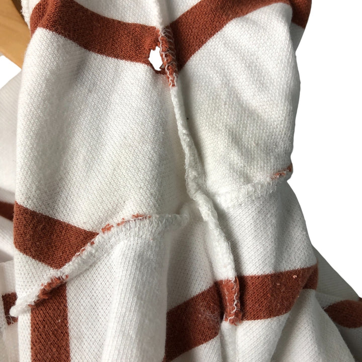 Ralph Lauren POLO by Ralph Lauren short sleeve striped polo shirt, men's size L cotton white type Vintage Second Hand