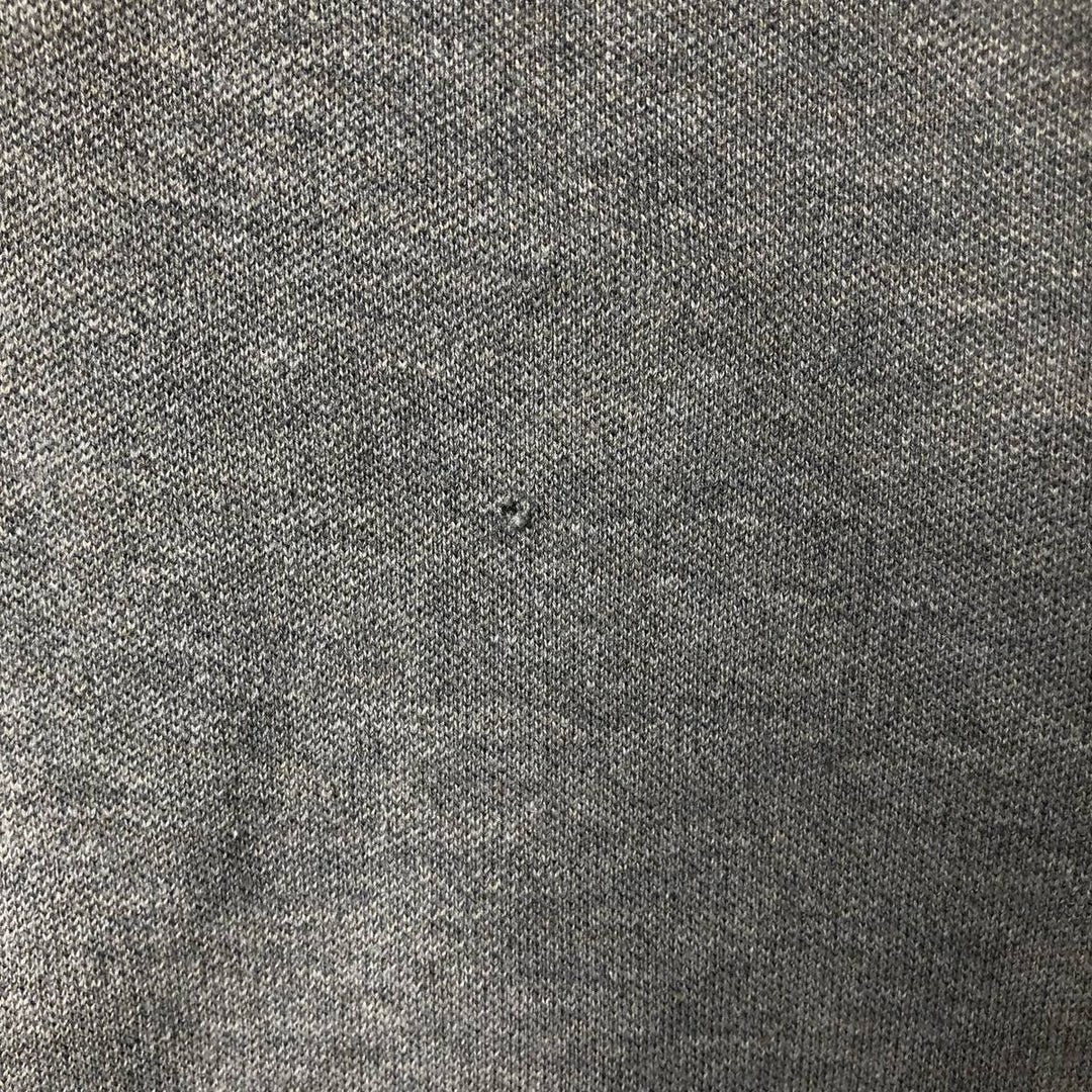 Ralph Lauren POLO by Ralph Lauren CUSTOM FIT short sleeve polo shirt, men's XL size Pima Cotton gray type Vintage Second Hand
