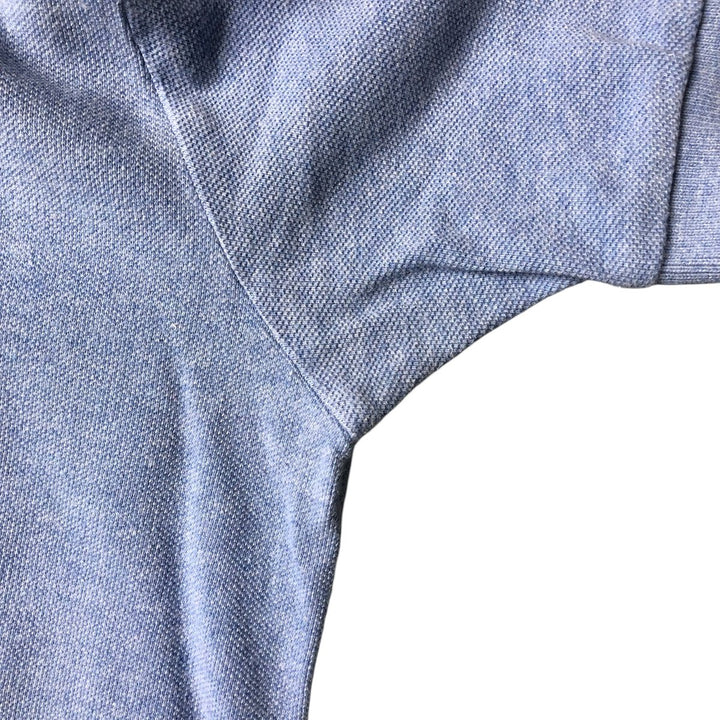 Ralph Lauren POLO by Ralph Lauren short sleeve polo shirt, men's size L cotton Blue type light blue Vintage Second Hand