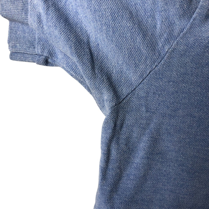 Ralph Lauren POLO by Ralph Lauren short sleeve polo shirt, men's size L cotton Blue type light blue Vintage Second Hand